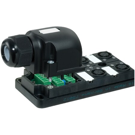 Murrelektronik MVP12, 4XM12, 5POLE, PLUG. CAP SPT, Plug. cap, field-wireable via spring terminals 27767